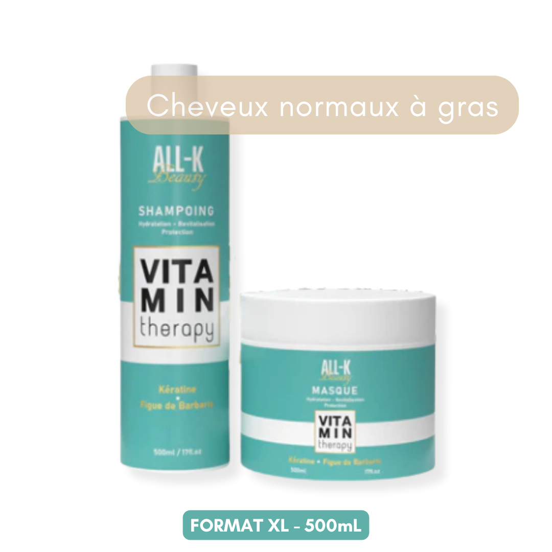 DUO VITAMIN THERAPY - SHAMPOING + MASQUE