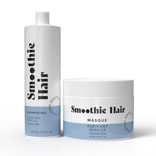 ROUTINE PURIFIANTE SMOOTHIE HAIR - SHAMPOING + MASQUE